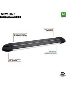 Citroen Jumper 3 Kısa Şase  Aluminyum Yan Basamak 209 Cm 2