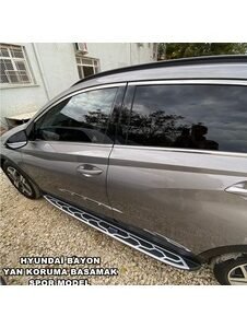 Hyundai Bayon Yan Basamak Koruma Spor Model 2020 Sonrası - Caraks